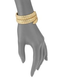 John Hardy Cobra 18k Yellow Gold Triple Coil Bracelet