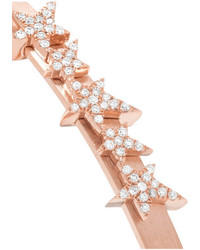 Diane Kordas Cosmos 18 Karat Rose Gold Diamond Cuff