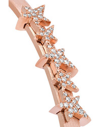 Diane Kordas Cosmos 18 Karat Rose Gold Diamond Cuff