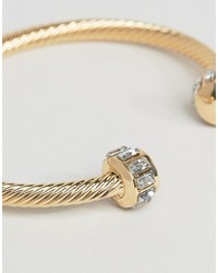 Designb London Designb Bangle Cuff Bracelet In Gold To Asos