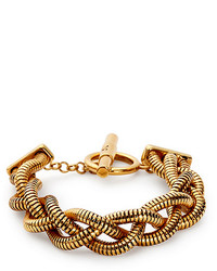 Diane von Furstenberg Gemma Braided Chain Toggle Bracelet