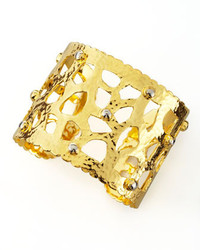 Dina Mackney 18k Gold Cutout Cuff Bracelet