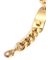 Ela Stone Heidi Metal Plate Curb Chain Bracelet
