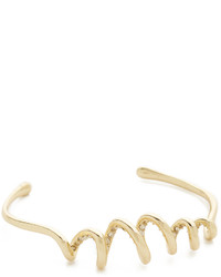 Alexis Bittar Encrusted Spiral Cuff Bracelet