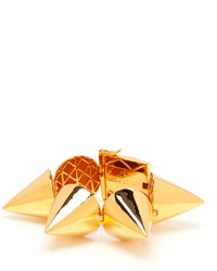 Eddie Borgo Extra Large Gold Plated Cone Bracelet