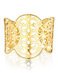Faraone Menella Cancello 18k Yellow Gold Cuff Bracelet