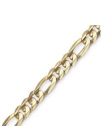 FINE JEWELRY 10k Yellow Gold 9 Figaro Bracelet