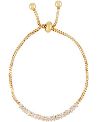 Fragments for Neiman Marcus Fragts Adjustable Crystal Bracelet Golden