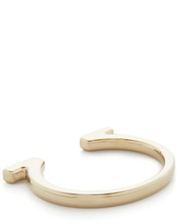 Salvatore Ferragamo Gancio Logo Cuff Bracelet