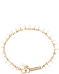 Isabel Marant Gold And Ecru Casablanca Chain Bracelet