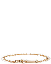 Isabel Marant Gold And Ecru Casablanca Chain Bracelet