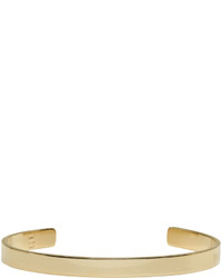 Maison Margiela Gold Cuff Bracelet
