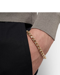Luis Morais Gold Diamond Link Bracelet