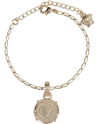 Versace Gold Infinity Medallion Bracelet