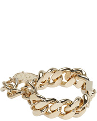 Versace Gold Medusa Chain Bracelet