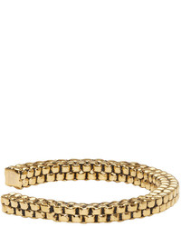 Balmain Gold Scoubidou Bracelet