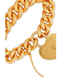 Balenciaga Gold Tone Bracelet