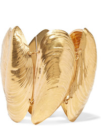 Balenciaga Gold Tone Bracelet One Size
