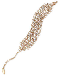 Lanvin Gold Tone Swarovski Crystal Bracelet