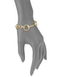 Gucci Horsebit 18k Yellow Gold Bracelet