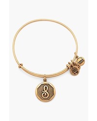 Alex and Ani Initial Adjustable Wire Bangle