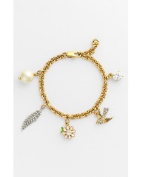 Juicy Couture Juicy In Bloom Charm Bracelet Gold Multi