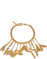 Chloé Keira Gold Plated Charm Bracelet One Size