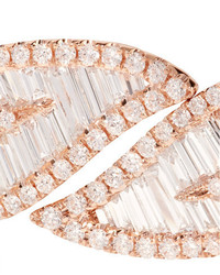 Anita Ko Leaf 18 Karat Rose Gold Diamond Bracelet