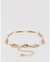 Asos Leaf Chain Bracelet