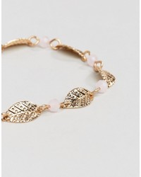 Asos Leaf Chain Bracelet