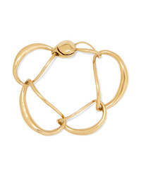 Dinosaur Designs Louise Olsen Liquid Chain Gold Plated Bracelet