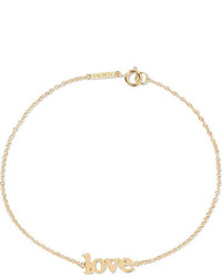 Jennifer Meyer Love 18 Karat Gold Bracelet