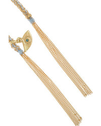 Carolina Bucci Lucky Protection 18 Karat Gold Diamond Bracelet