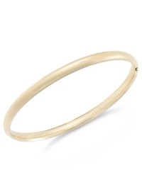Macy's 14k Gold Bracelet Dome Bangle Bracelet