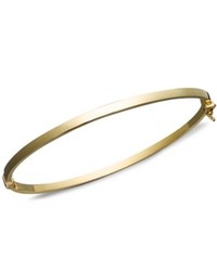 Macy's 14k Gold Bracelet Tube Bangle