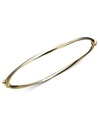 Macy's 14k Gold Bracelet Twist Bangle