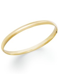 Macy's 14k Gold Dome Bangle Bracelet