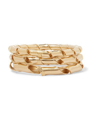 Rosantica Mamba Set Of Three Gold Tone Bracelets