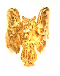 Carnet de Mode Mamishka Paris 24 Carat Gold Cuff Mamishka Owl