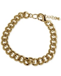 Marc Ecko Bracelet Gold Tone Link Bracelet