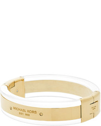 Michael Kors Michl Kors Hinged Logo Plaque Bracelet