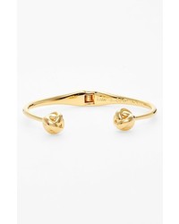 Kate Spade New York Dainty Sparklers Knot Hinged Cuff