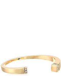 Kenneth Cole New York Gold Tone Pave Cuff Bracelet