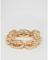 NY:LON Nylon Chunky Chain Bracelet