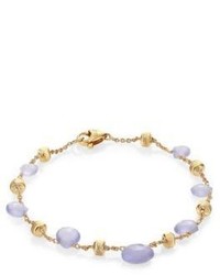 Marco Bicego Paradise Chalcedony 18k Yellow Gold Strand Bracelet