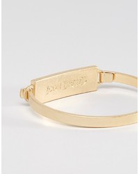 Icon Brand Premium Id Bangle Bracelet In Gold