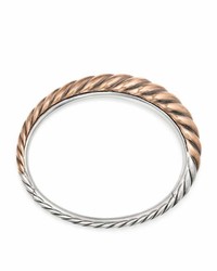 David Yurman Pure Form Bronze Cable Bracelet