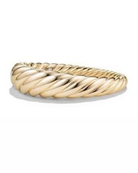 David Yurman Pure Form Cable Bracelet In 18k Gold