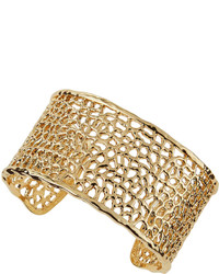 RJ Graziano Rj Graziano Golden Cutout Cuff Bracelet