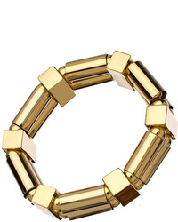 Roman Luxe Gold Multi Tube Stretch Bracelet